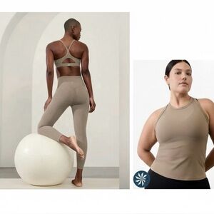 Athleta Brown High Rise Leggings